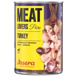 Josera Meatlovers Pure 6 x 400 g comida húmeda para perros - Pavo