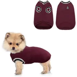MCBOSON Suéteres de invierno para perros, ropa de punto - Una pieza