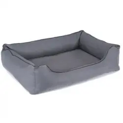 Mestizo Valencia Ortopédico Cama Para Perro Gato Mascotas Sofá En Girs Con Negro 65 X 50 Cm
