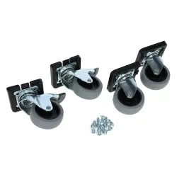 Transportín IATA Kerbl para perros - Accesorios: set de ruedas para IATA (tamaños 4-6, SIN transportín)