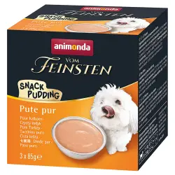 Animonda Vom Feinsten Adult Snack Pudding - Puro pavo (3 x 85 g)