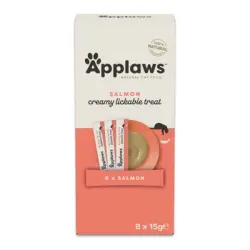 Applaws Delicia Cremosa 8 x 15 g - Salmón