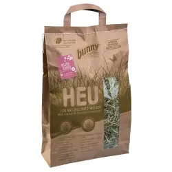 Bunny Set de heno de praderas conservadas de forma natural - 3 x 250 g