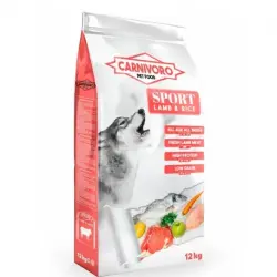 Carnivoro Sport Lamb & Rice Pienso para Perros con Cordero, 12 Kg