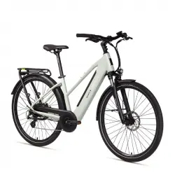 Deruiz Quartz M Cityrad 2025 Bicicleta Eléctrica 28" 483wh Autonomía Máxima de 121km Gris