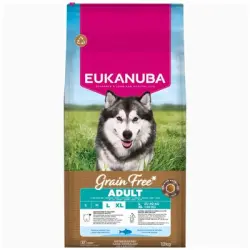 Eukanuba Grain Free Adult Large & Giant Breed pescado de mar - 12 kg