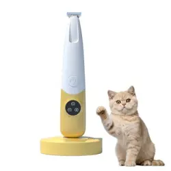 FurryFusion Recortadora de pelo de patas para perros y gatos - AMARILLO