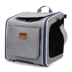IntiMeg Bolsa de transporte para perros y gatos en el coche - Una pieza