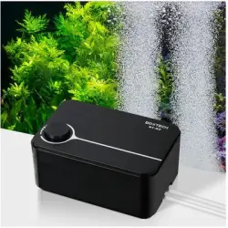 IntiMeg Bomba de aire ultrasilenciosa para acuario - Una pieza