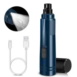 IntiMeg cortauñas eléctricos para perros - Azul oscuro