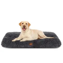 Nobleza Cama Lavable gris oscura para Perros - 110x73cm