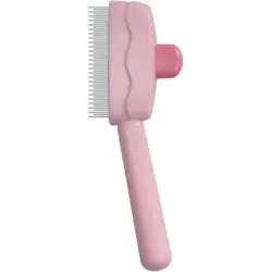 Pawffee Peine de aseo y masaje para gatos y perros (rosa) - 1 pieza