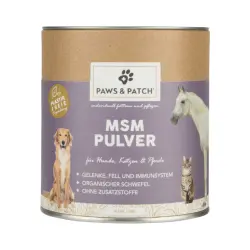 PAWS & PATCH MSM en polvo para mascotas - 2 x 400 g