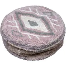 Puf Bobo - 50x50x20 Cm - Rosa - Para Perro Vadigran