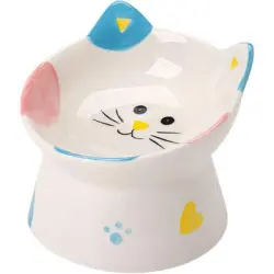 Qinhul cuenco de cerámica para gatos - Artículo 1