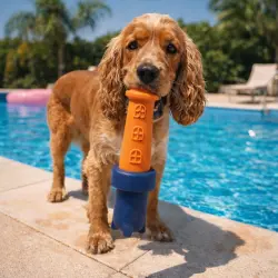 Summer Vibes Faro Flotante Mordedor  para perros - 25 x 7 x 7 cm