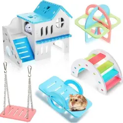 UAMLY s para hámsteres, juguetes para jaulas de animales pequeños - 5 artículos