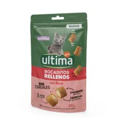 Ultima Snacks Bocaditos rellenos con vacuno - 60 g