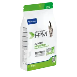 1.5 kg Virbac Junior Neutered HPM Pienso para gatos
