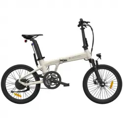ADO Air 20s Bicicleta Eléctrica con Ruedas de 20" 250W 36V Blanco Marfil
