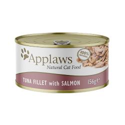 Applaws latas en caldo para gatos 6 x 156 g - Filete de atún y salmón