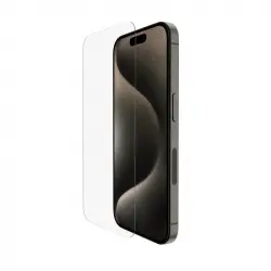 Belkin Protector Pantalla Cristal Templado para iPhone 15 Pro