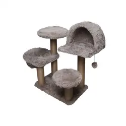 Catshion Katy Árbol Rascador con Cueva Beige para gatos