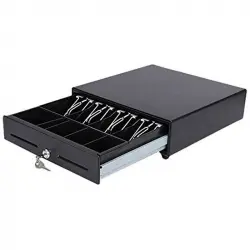 EQT-410-CDB Cajón Portamonedas Negro