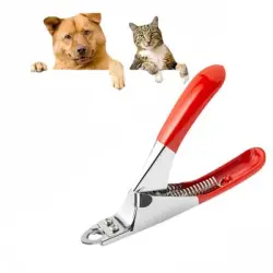 FurryFusion Tijeras para uñas de perros y gatos de PetPlanet - Rojo