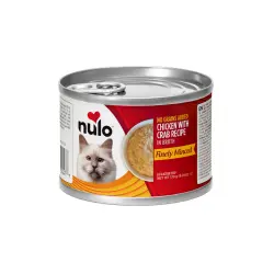 Nulo Pollo y Cangrejo desmenuzados lata para gatos 79 g