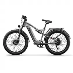 Shengmilo S600-13 Bicicleta Eléctrica de Montaña 26'' para Adultos 2000W con Motor Dual 17.5Ah 840Wh Gris