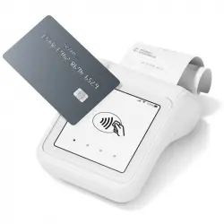 SumUp Solo+Printer Datáfono Inteligente Inalámbrico WiFi + 4G con Impresora de Tickets