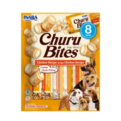 Churu Bocaditos Bites de Pollo para perros 8 sobres x 12 g
