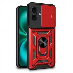 Cool Funda Hard Ring Rojo para iPhone 16 Plus
