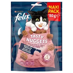 Felix Tasty Nuggets salmón y trucha snacks para gatos - 180 g