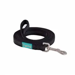 Freedog Adiestramiento Nylon Correa XL para Perros Color Negro, 5 m