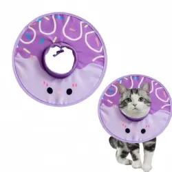 FurryFusion Collar de recuperación para gatos y cachorros - METRO