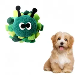 FurryFusion  para perros con pelota de comida escondida - Verde