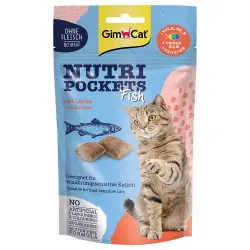 GimCat Nutri Pockets Pescado - Salmón (60 g)