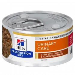 Hill's PD c/d urinary stress estofado 82 gr comida humeda para gatos, Unidades 24