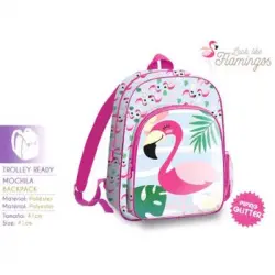 Look Like Flamingos Kl10139. Mochila 41cm.