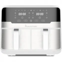 MasterPro Rocket Duo 900 Freidora sin Aceite Doble 9L 2100W Blanca