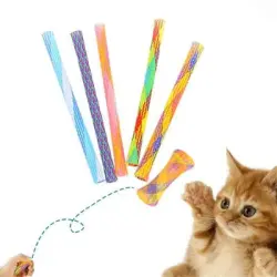 MCBOSON 10 juguetes de resorte para gatos - Diez