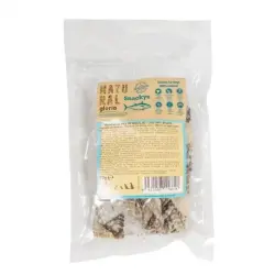 Natural Snackys Snack para Perros Trenzas de Piel de Bacalao, 1 x 70 gr