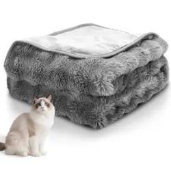 Nobleza Manta Impermeable Gris para perros - M