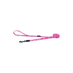 Rogz Correa Hulleas Rosa para perros - 140 cm x 20 mm