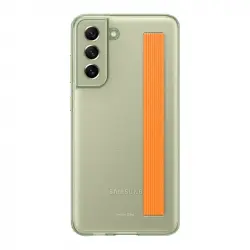 Samsung Slim Strap Cover para Galaxy S21 FE Verde