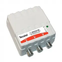 Tecatel Fuente Alimentación 160mA 24V 2 Salidas Blanco