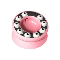 UAMLY Comedero para gatos de alimentación lenta - rosa