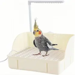 ZooVenture ducha automática para pájaros - Blanco